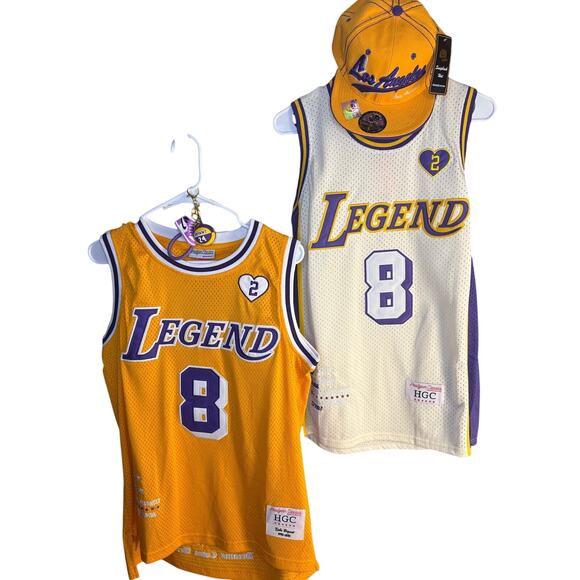 HeadGear Other - NWT 4 KOBE Piece Set!! 2 Jerseys, 1 Hat, & Keychain